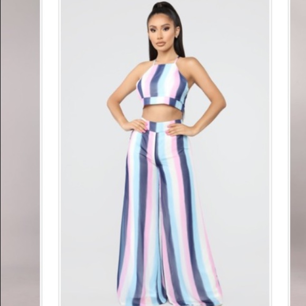 🔥New🔥Resort Palazzo Pant Set. Gorgeous vacay Set